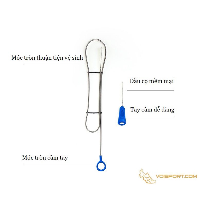 Dụng cụ vệ sinh túi nước trong balo vest nước