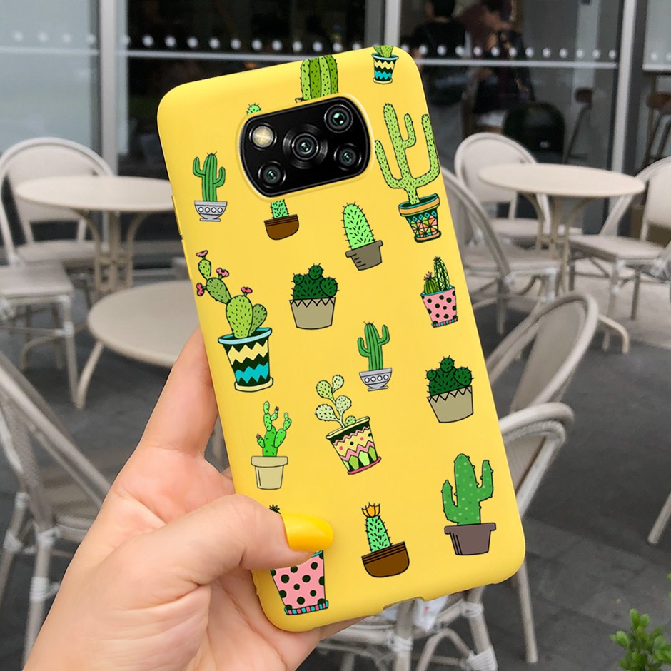 Ốp Điện Thoại TPU Silicon Mềm In Họa Tiết Hoạt Hình Màu Sắc Ngọt Ngào Cho Xiaomi Poco X3 Pro Poco X3 NFC X 3 PocoX3