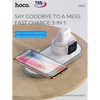 Đế sạc nhanh không dây HOCO CW21