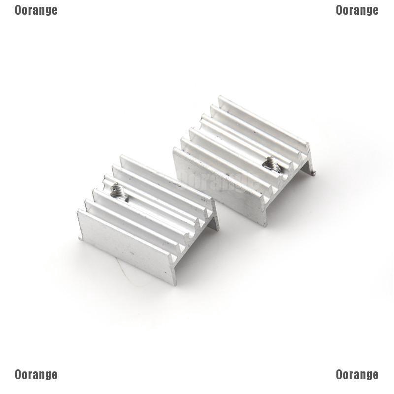 Bộ 10 Linh Kiện Bán Dẫn TO-220 Bằng Hợp Kim Nhôm Chất Lượng Cao