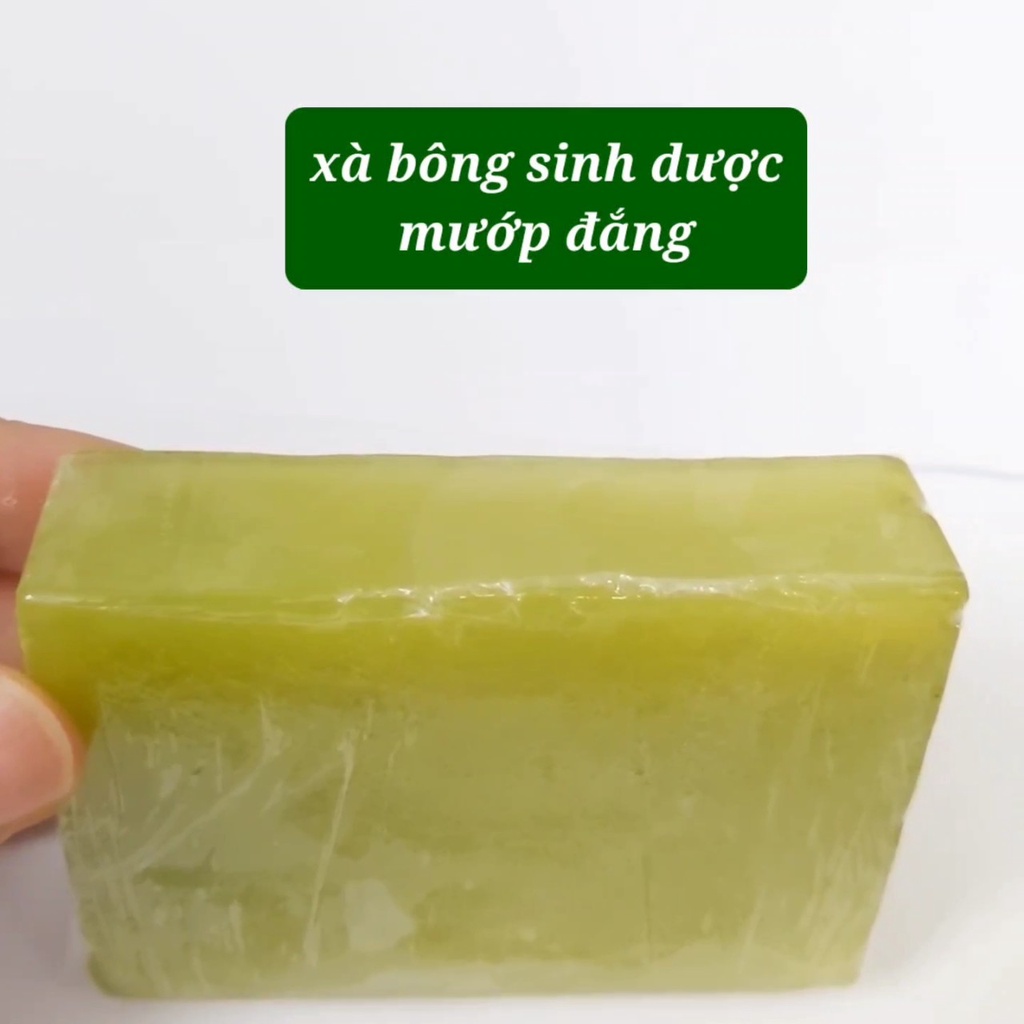 Xà bông sinh dược 100g, xà phòng tắm chiết xuất từ thảo mộc thiên nhiên dùng để tắm, rửa tay, gội đầu