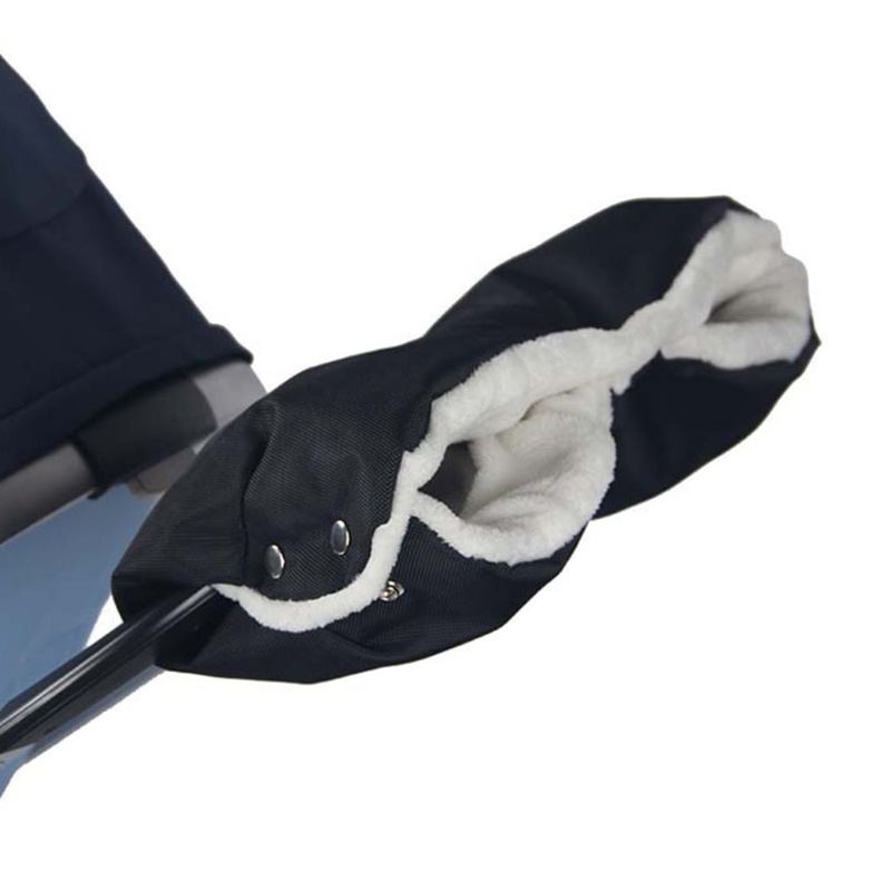Găng Tay Giữ Ấm Mùa Đông Dày Dặn Cho Xe Đẩy Em Bé