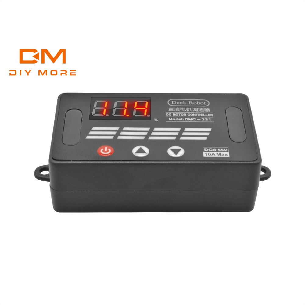 Bộ điều khiển điều chỉnh tốc độ động cơ DIYMORE DMC-331 DC PWM DC 8V-55V 10A công tắc kỹ thuật số LED nhỏ