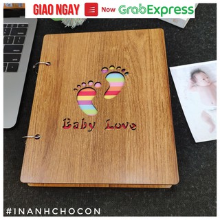 Album ảnh gỗ chứa 100 ảnh 9.12