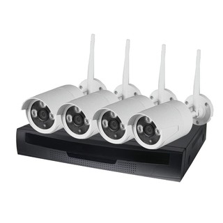 Bộ Camera NetCAM Wireless CTV KIT-W4X1 (1.0MP)