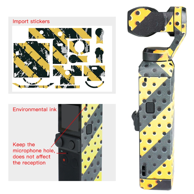 Miếng dán bảo vệ chống thấm nước bằng PVC cho máy ảnh bỏ túi DJI -OSMO Pocket 2 | BigBuy360 - bigbuy360.vn