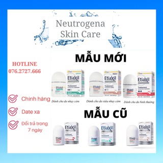 [ĐỦ MÀU][MẪU MỚI] Lăn Khử Mùi Mồ Hôi ETIAXIL (15ml)