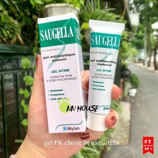 Gel phụ khoa saugella gel antiseptique naturel bôi khi bị nấm, ngứa - ảnh sản phẩm 1