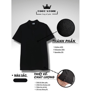 Áo thun polo basic cotton cao cấp