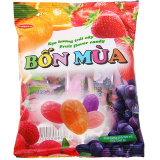 Kẹo Bibica Trái Cây Bốn Mùa 70g