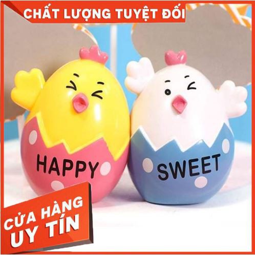 [HOT HOT] Cặp trứng gà nhựa,gà vui vẻ trang trí bánh kem,làm đồ chơi,quà tặng hàng đẹp giá cả cạnh tranh nhất