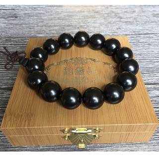 [Không thể rẽ hơn] Vòng tay gỗ Mun sừng đen Thiên nhiên