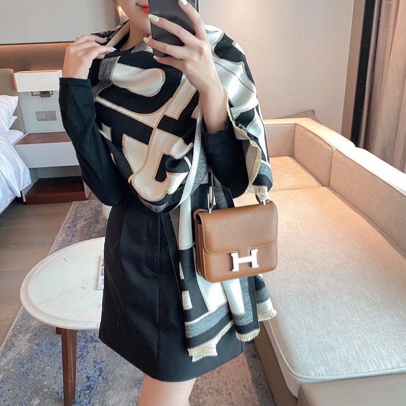 Khăn Dạ Bbr Khăn Choàng Nam Nữ Quàng Cổ Cao Cấp Linh Tây- mềm mại và sang trọng 180*90