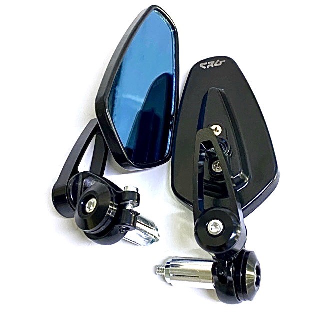 Gương gù tay lái CRG nhôm CNC .Trái Phải Đều Giống Nhau Lắp Mọi Loại Xe ( Giá 1 Chiếc )