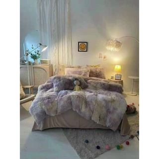 SÉT Nỉ LÔNG LOANG PHỐI MẦU 5MÓN(thêm vỏ ôm khách ib a )