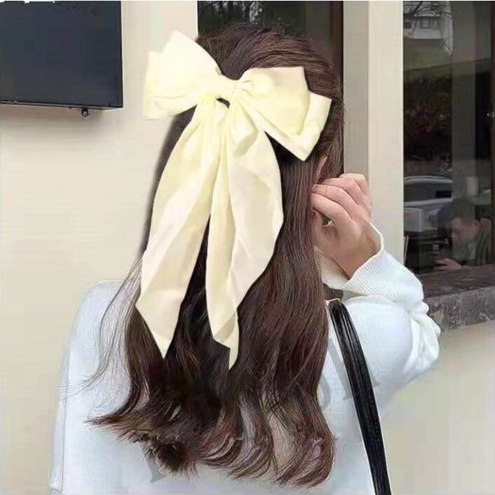 Kẹp Tóc Dạng Nơ Lớn Đa Năng Thời Trang Cho Nữ