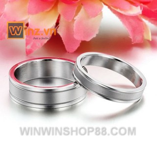 Nhẫn cặp tình nhân N158 (màu bạc) - Winz.vn