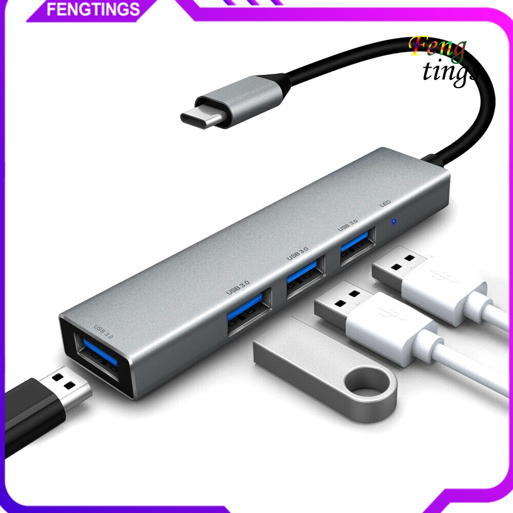 Dây Cáp Chuyển Đổi 3.1 Type-C Sang Usb 3.0 4 Cổng Tiện Dụng