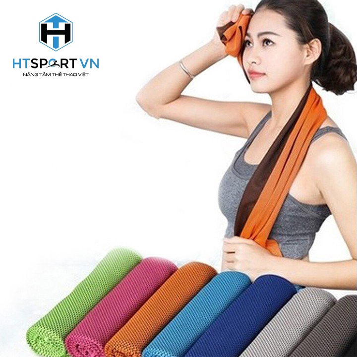 Khăn Lạnh Thể Thao, Cool Towel Tập Gym, Yoga Đa Năng Thấm Hút Mồ Hôi Tốt, Làm Mát Tức Thì.