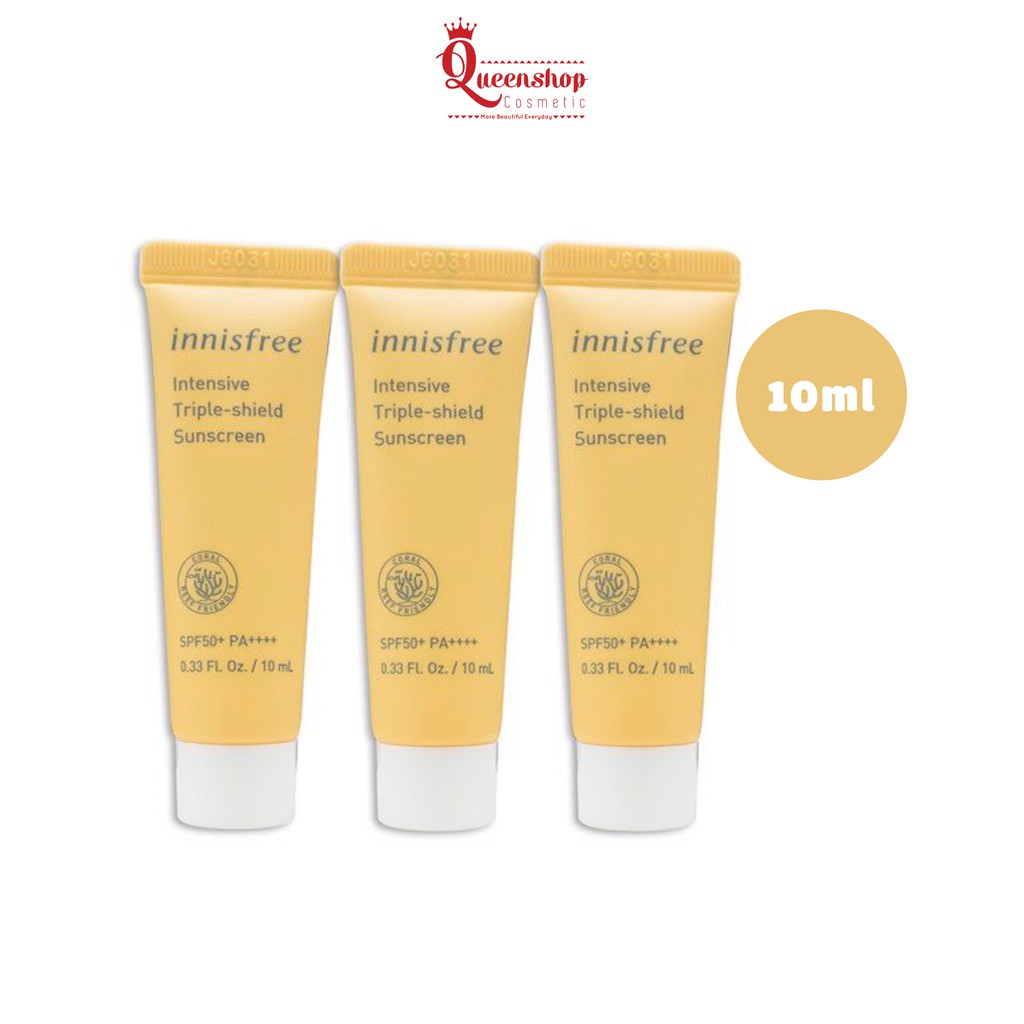 KEM CHỐNG NẮNG INNISFREE TRIPLE SHIELD MINI 10ML