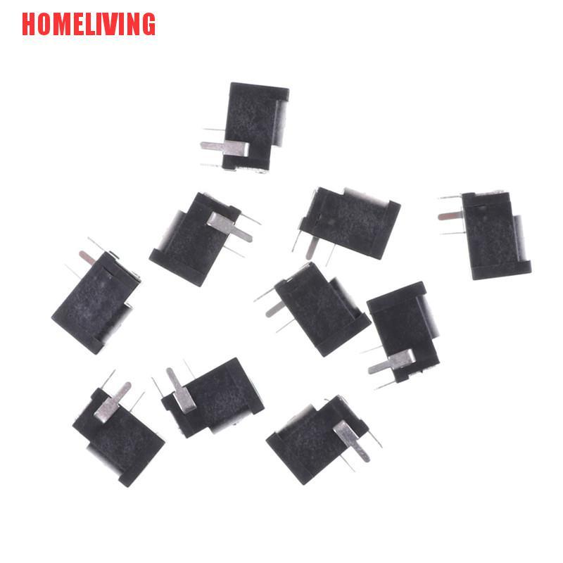 Bộ 10 Đầu Cắm Nguồn Dc 3 Pin 3.5mm X 1.3mm