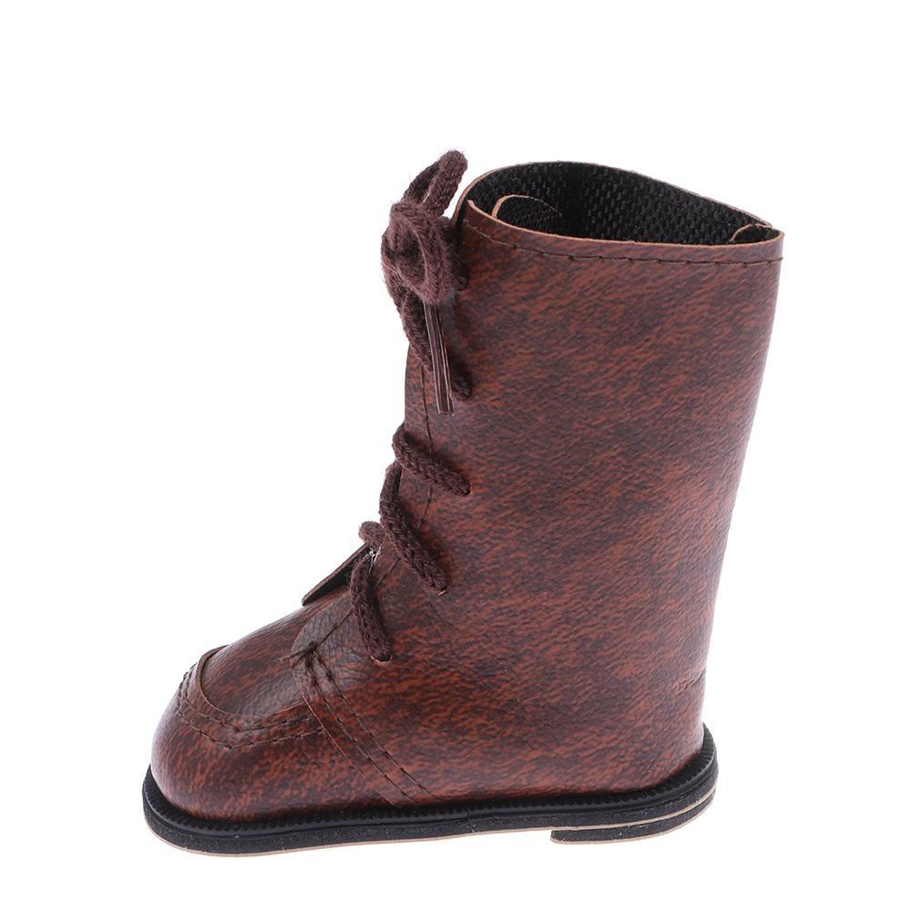 LUOL Giày Boot Thắt Dây Cho Búp Bê 18inch