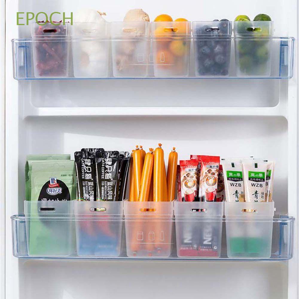 Epoch Set 2 Hộp Nhựa Trong Suốt Đựng Thực Phẩm Tiết Kiệm Không Gian Tủ Lạnh Tiện Dụng