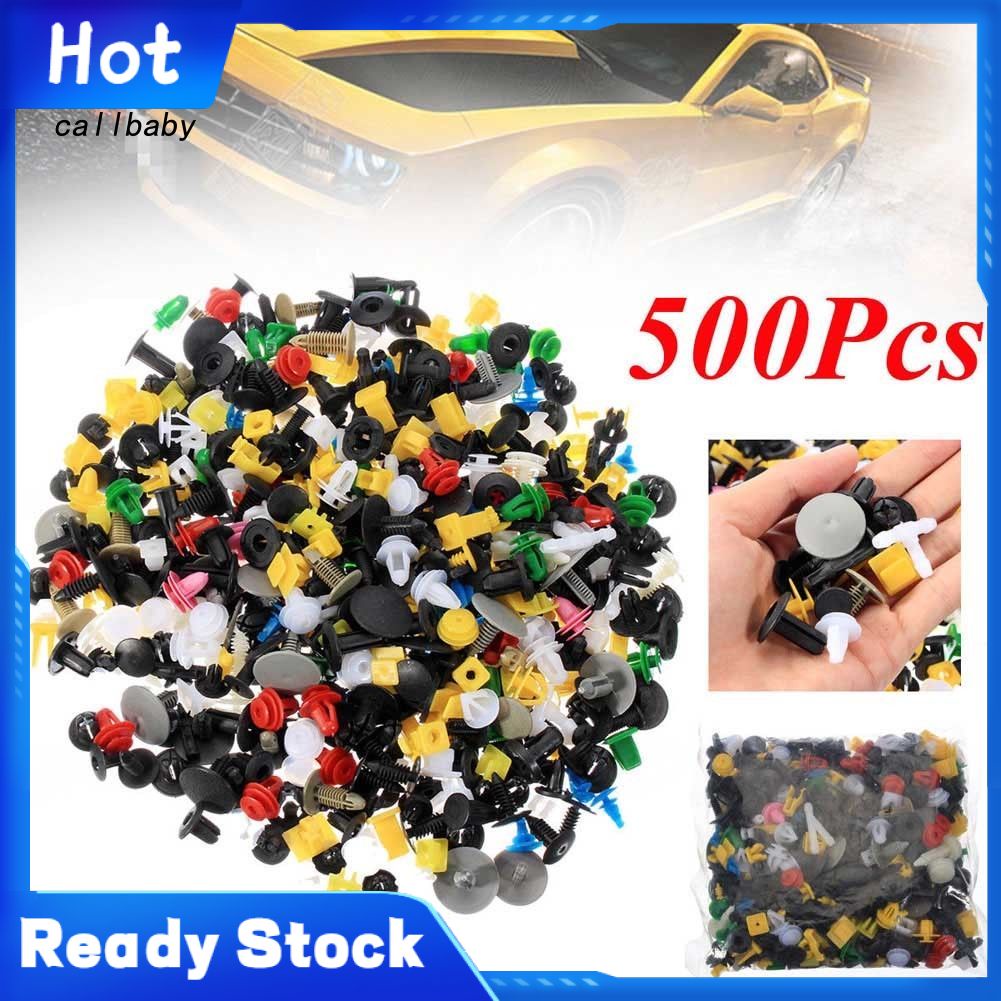 Set 500 Kẹp Cố Định Đa Năng Cho Xe Ô Tô