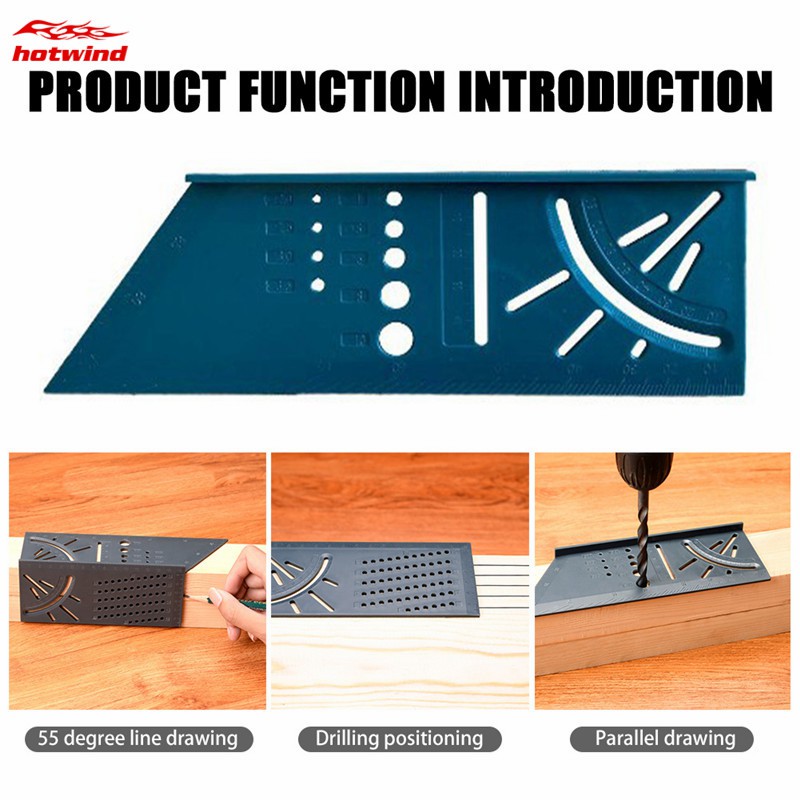 Thước đo góc vuông kỹ thuật 45 độ và 90 độ chuyên dụng