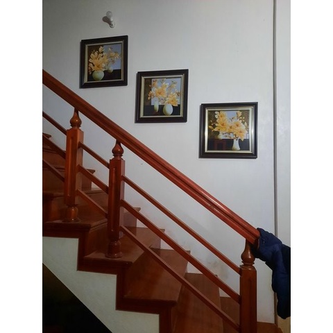 Tranh đính đá Hoa Lan 3 bức VS102 - LV147 ( chưa đính đá)