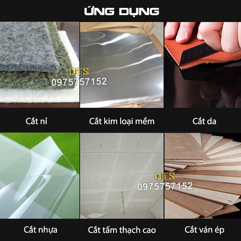 Hộp 10 lưỡi dao rọc giấy đa năng thép Nhật GOLDLAND bản to 18mm x 100mm cao cấp siêu sắc cắt giấy rọc băng keo thùng bìa