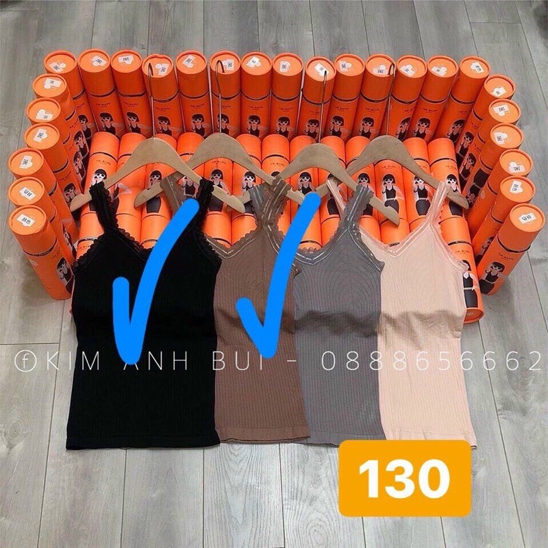 ÁO HAI DÂY GIỮ NHIỆT ỐNG CAM