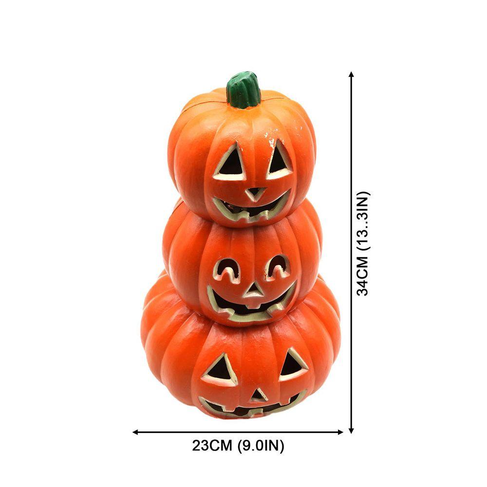 Đèn Trang Trí Hình Quả Bí Ngô 34cm|Phụ Kiện Trang Trí Nhà Cửa / Tiệc Halloween Dễ Thương