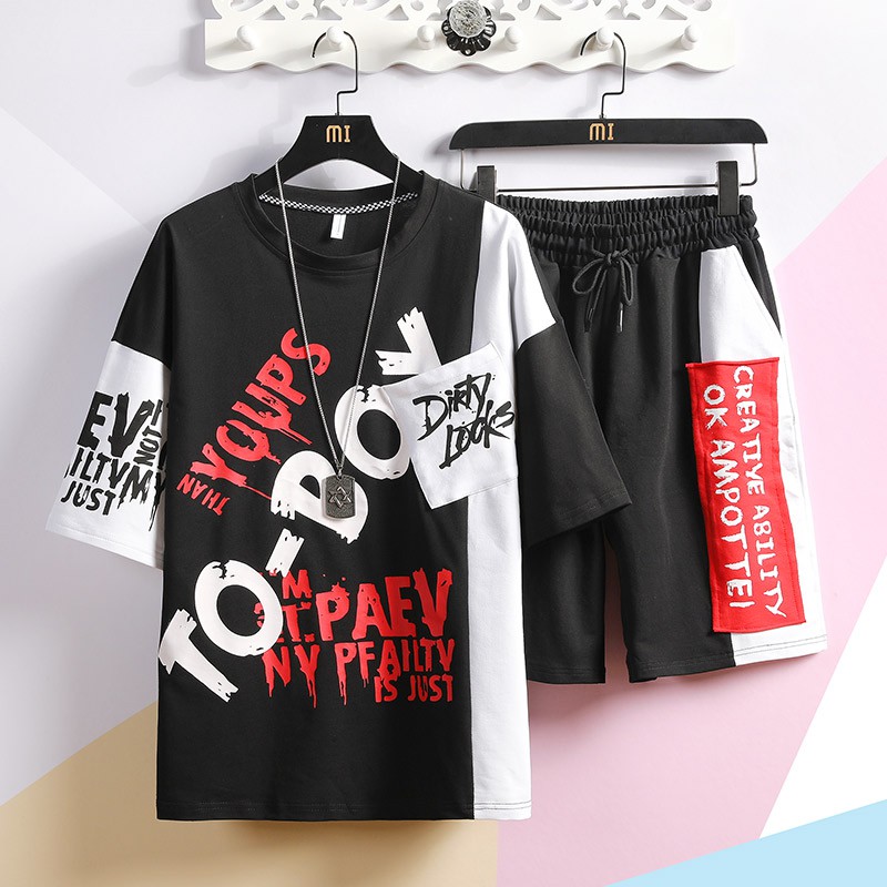 Bộ Quần Áo Thun Nam TO – BOY Phối Hai Màu Cá Tính MENFASHION1989 SET NAM 9000033CC | BigBuy360 - bigbuy360.vn