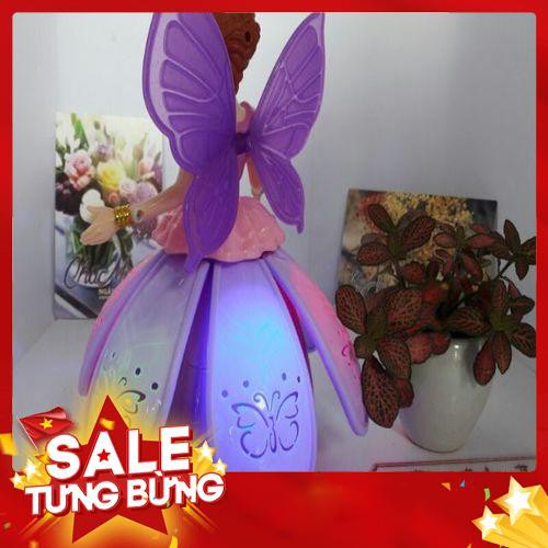 [Siêu sale] Búp bê cánh tiên tím loại to phát nhạc nhảy múa