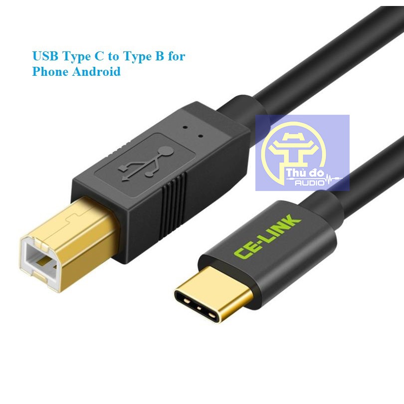 Dây Cáp Audio kết nối điện thoại Android với DAC âm thanh chính hãng Ce-Link