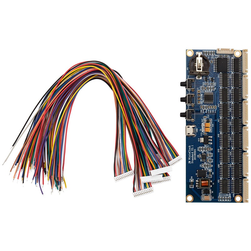 Bảng Mạch Mô Đun Đồng Hồ Kỹ Thuật Số 5V 14 Qs30 In12 Nixie Kèm Dây Cáp Phẳng