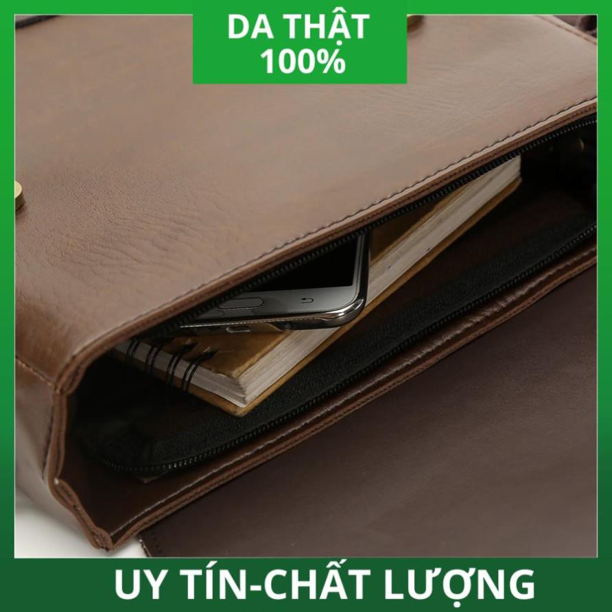 [ HÀNG CAO CẤP ] Túi Đeo Chéo Nam MCK Thời Tang D267 (đen -nâu) | BigBuy360 - bigbuy360.vn