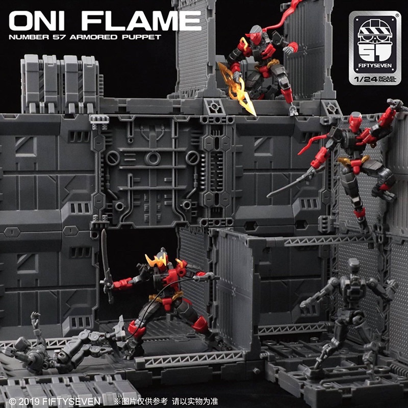 Mô Hình Đồ Chơi Nhân Vật ONI FLAME no57 - no 57 - fiftyseven Với Tỷ Lệ 1 / 24