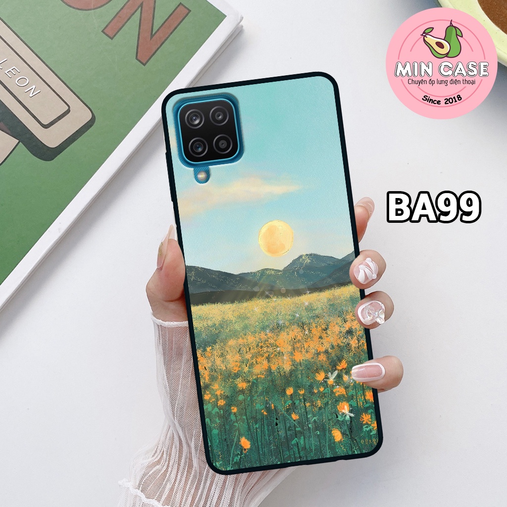 Ốp lưng SAMSUNG A12/ M12/ A22 4G/ A22 5G/ M22 - Ốp lưng Samsung in hình hoa xinh xắn, vintage