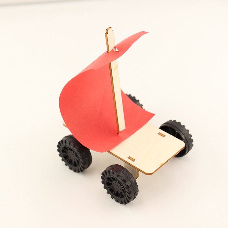 Bộ lắp ghép xe buồm trên cạn theo phương pháp giáo dục stem steam.