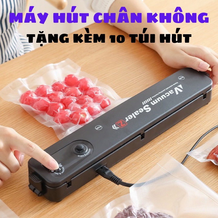 Máy hút chân không Vacuum Sealer hàn miệng túi bảo quản thực phẩm Vacuum Sealer