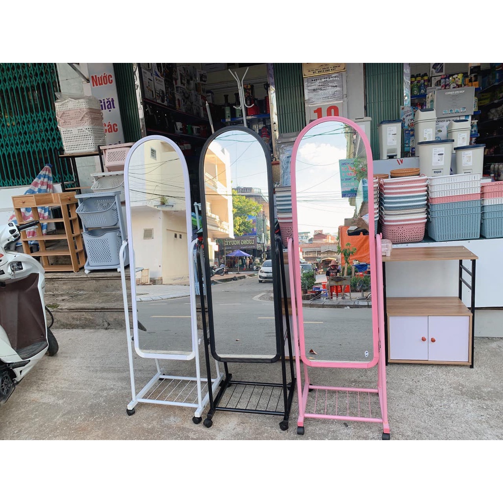 GƯƠNG SOI DI ĐỘNG TOÀN THÂN CÓ BÁNH XE SHIP HỎA TỐC NỘI THÀNH
