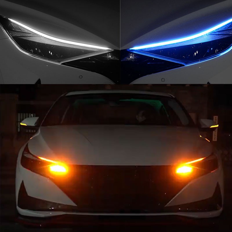Dây Đèn Led Mí Audi OTOFUN CLUB 12V Chuyên Dụng Cho Xe Hơi / Xe Máy Dải Đèn LED DRL Ánh Sáng Trắng - OTO FUN STORE