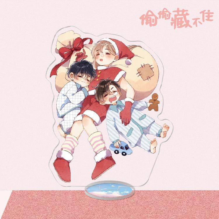 ( nhiều mẫu ) Mô hình Standee VỤNG TRỘM KHÔNG THỂ GIẤU Tình Yêu Thầm Kín tượng acrylic anime chibi manhua trưng bày