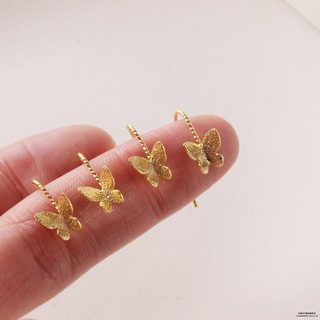 Bông Tai Mạ Vàng 18k Hình Bướm Xinh Xắn