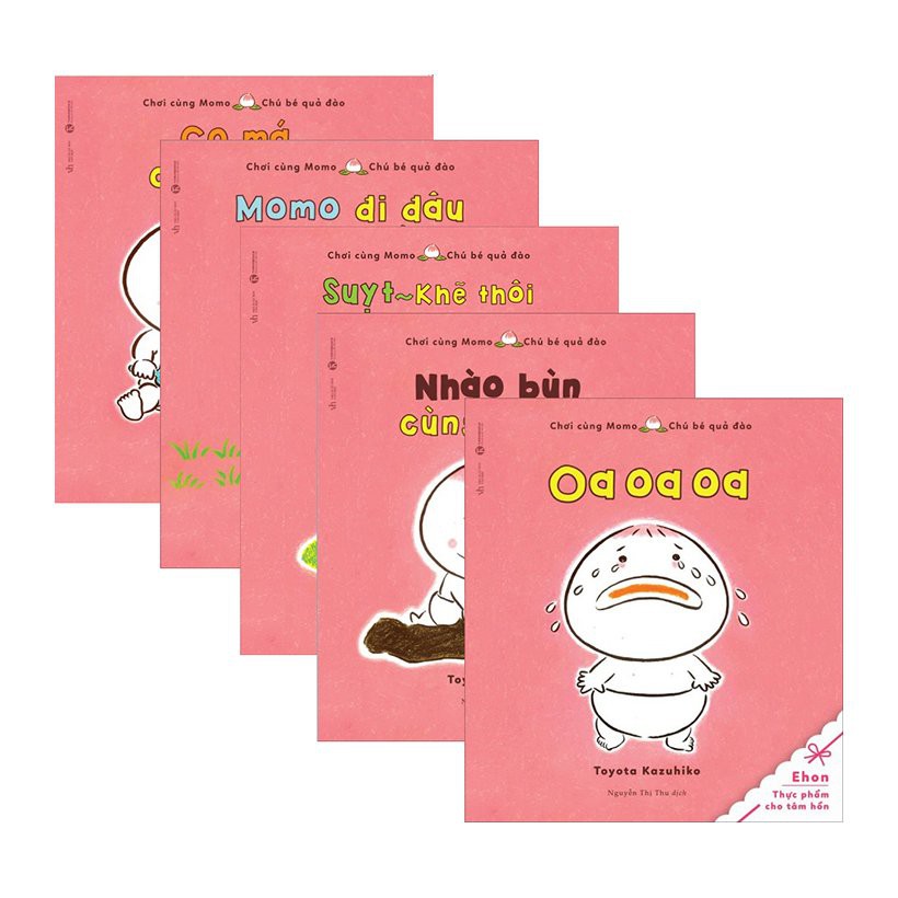 Sách - Combo Momo - Chú Bé Quả Đào (Bộ 10 Quyển) - Tái Bản | BigBuy360 - bigbuy360.vn