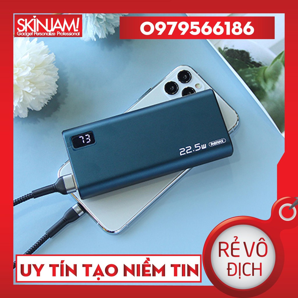 Pin Sạc Dự Phòng Mini 15000mAh 22.5W Remax RPP-17