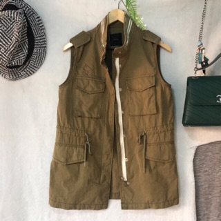 Áo jacket kaki Jack&Jill Hàn xịn