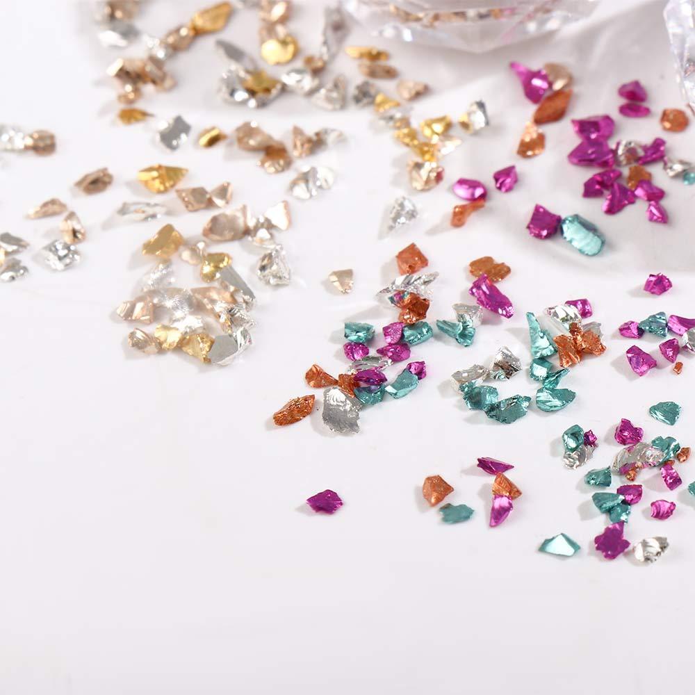 Phụ Kiện Trang Trí Móng Tay Xinh Xắn Chất Lượng|Hạt Đá Nhiều Màu Đính Móng Tay Charms